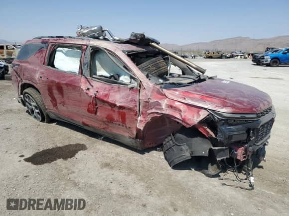 2024 Chevrolet Traverse FWD RS с VIN 1GNERLKS3RJ168533, выставлен на аукционе Copart как лот 62341964 с пробегом Не указан миль и Списание • Salvage title. История ставок и продаж доступна на DreamBid. Изображение 4.