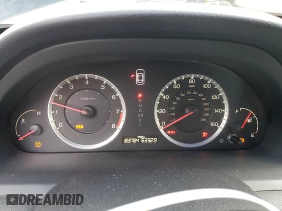 2008 Honda Accord EX with VIN 1HGCP26718A110197, listed as a Copart auction lot 84793605 with 163,764 mi miles and Salvage title. Bid and sale history available at DreamBid. Image 9.