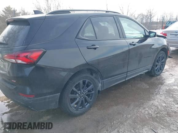 2024 Chevrolet Equinox RS z VIN 3GNAXWEG5RL272639, wystawiony jako IAAI lot #41612387 z przebiegiem 14 592 mil mil oraz . Historia ofert i sprzedaży dostępna na DreamBid. Obrazek 4.
