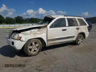 2005 Jeep Grand Cherokee Laredo с VIN 1J4GS48K65C634208, выставлен на аукционе Copart как лот 69569025 с пробегом 164 748 миль миль и Списание • Salvage title. История ставок и продаж доступна на DreamBid. Изображение 1.