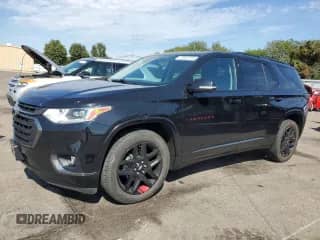 2019 Chevrolet Traverse Premier with VIN 1GNERKKW5KJ287803, listed as a Copart auction lot 72032755 with 50,391 mi miles and Salvage title. Bid and sale history available at DreamBid. Image 1.