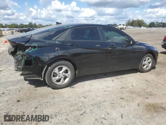 2021 Hyundai Elantra SE z VIN KMHLL4AGXMU137402, wystawiony jako Copart lot #80155025 z przebiegiem 58 173 mil mil oraz Szkoda całkowita • Salvage title. Historia ofert i sprzedaży dostępna na DreamBid. Obrazek 3.