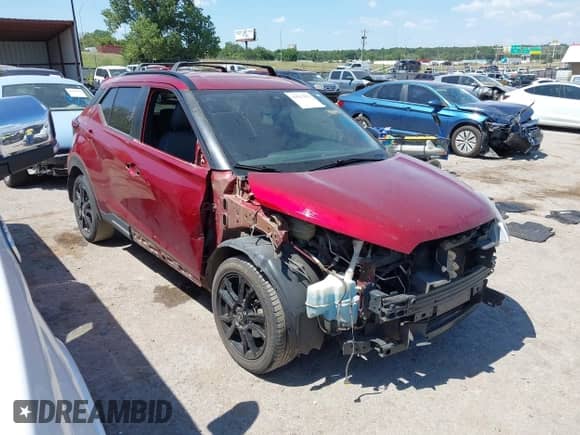 2021 Nissan Kicks SR with VIN 3N1CP5DV6ML529590, listed as a IAAI auction lot 43027821 with 173,628 mi miles and . Bid and sale history available at DreamBid. Image 1.