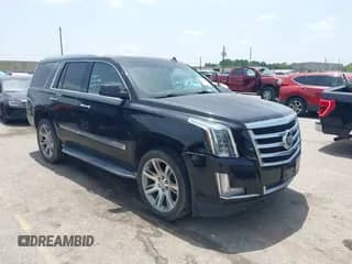 2015 Cadillac Escalade Luxury with VIN 1GYS3BKJ6FR187602, listed as a IAAI auction lot 42648552 with 164,759 mi miles and . Bid and sale history available at DreamBid. Image 1.