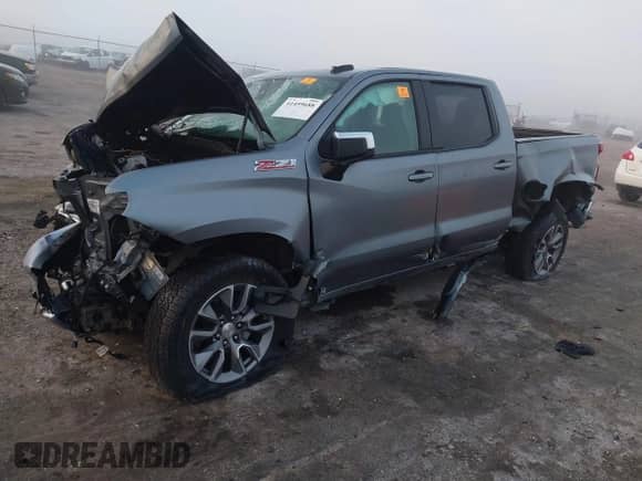 2022 Chevrolet Silverado 1500 LT with VIN 1GCUYDET0NZ203347, listed as a IAAI auction lot 41459688 with Not provided miles and . Bid and sale history available at DreamBid. Image 2.