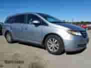 2016 Honda Odyssey EX with VIN 5FNRL5H44GB084662, listed as a Copart auction lot 87011705 with 87,495 mi miles and Salvage title. Bid and sale history available at DreamBid. Image 4.