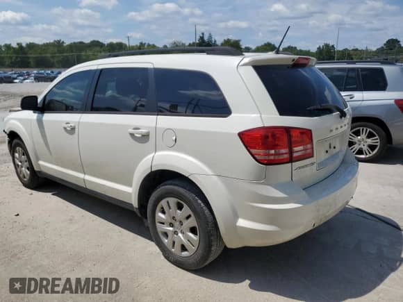 2018 Dodge Journey SE with VIN 3C4PDCAB2JT196001, listed as a Copart auction lot 68869045 with 127,746 mi miles and Non repairable. Bid and sale history available at DreamBid. Image 2.
