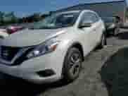 2017 Nissan Murano SV with VIN 5N1AZ2MG4HN189839, listed as a Copart auction lot 60026095 with 80,175 mi miles and Clean title. Bid and sale history available at DreamBid. Image 14.