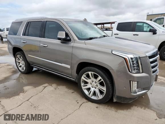 2018 Cadillac Escalade Premium Luxury with VIN 1GYS4CKJ9JR191879, listed as a Copart auction lot 64717525 with 139,616 mi miles and Clean title. Bid and sale history available at DreamBid. Image 4.