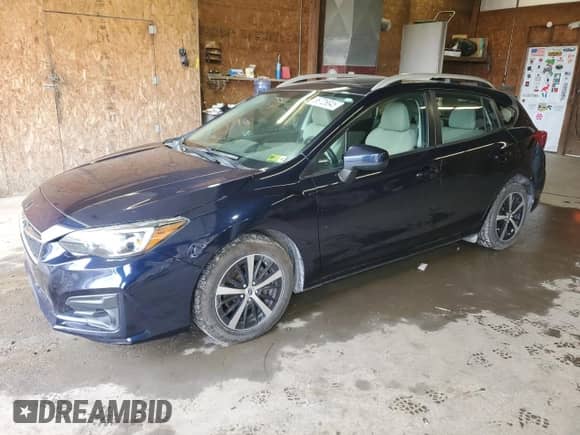 2019 Subaru Impreza Premium с VIN 4S3GTAD66K3742768, выставлен на аукционе Copart как лот 86726845 с пробегом 72 550 миль миль и Списание • Salvage title. История ставок и продаж доступна на DreamBid. Изображение 1.