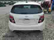 2015 Chevrolet Sonic RS with VIN 1G1JH6SB1F4154063, listed as a Copart auction lot 81189525 with 136,030 mi miles and Salvage title. Bid and sale history available at DreamBid. Image 6.