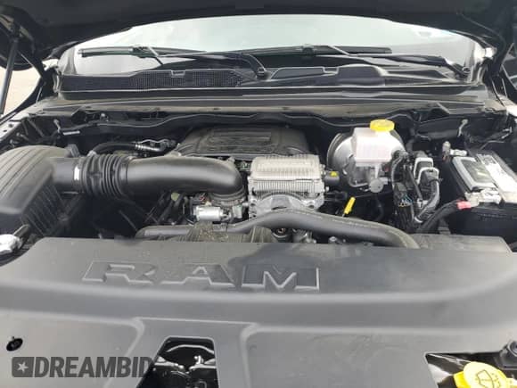 2024 Ram 1500 Big Horn with VIN 1C6SRFBT4RN204588, listed as a Copart auction lot 88427855 with 3,039 mi miles and Non repairable. Bid and sale history available at DreamBid. Image 11.