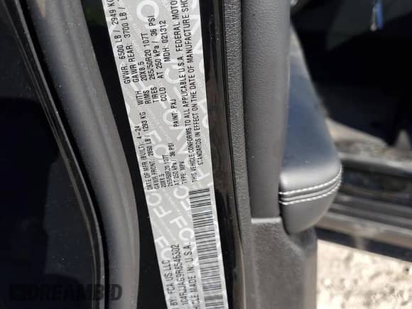 2024 Jeep Grand Cherokee Laredo X с VIN 1C4RJJAG9R8546302, выставлен на аукционе Copart как лот 80231314 с пробегом 5 179 миль миль и Списание • Salvage title. История ставок и продаж доступна на DreamBid. Изображение 14.