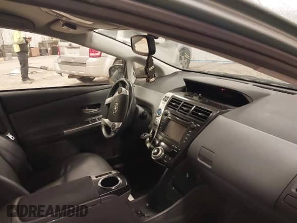 2013 Toyota Prius Two with VIN JTDZN3EU7D3203302, listed as a IAAI auction lot 43523528 with 223,102 mi miles and . Bid and sale history available at DreamBid. Image 5.