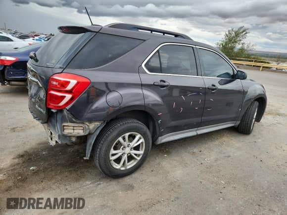 2016 Chevrolet Equinox LT with VIN 2GNFLFEK6G6158124, listed as a Copart auction lot 86122495 with 74,699 mi miles and Salvage title. Bid and sale history available at DreamBid. Image 3.