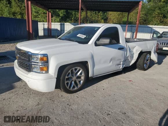2014 Chevrolet Silverado 1500 Work Truck с VIN 1GCNCPEH7EZ417591, выставлен на аукционе Copart как лот 83839635 с пробегом 299 678 миль миль и Списание • Salvage title. История ставок и продаж доступна на DreamBid. Изображение 1.