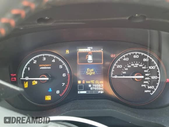 2019 Subaru Forester Special Sports z VIN JF2SKAKC1KH458961, wystawiony jako Copart lot #61159825 z przebiegiem 87 659 mil mil oraz Szkoda całkowita • Salvage title. Historia ofert i sprzedaży dostępna na DreamBid. Obrazek 9.