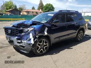 2023 Honda Passport Elite с VIN 5FNYF8H02PB017947, выставлен на аукционе Copart как лот 63519435 с пробегом Не указан миль и Списание • Salvage title. История ставок и продаж доступна на DreamBid. Изображение 1.