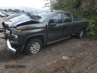 2022 Chevrolet Silverado 3500HD LT z VIN 1GC4YTEY0NF291291, wystawiony jako Copart lot #72412674 z przebiegiem 18 663 mil mil oraz Szkoda całkowita • Salvage title. Historia ofert i sprzedaży dostępna na DreamBid. Obrazek 1.