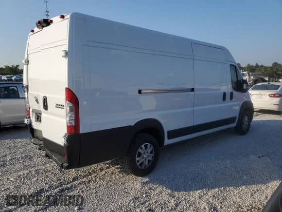 2024 Ram ProMaster Cargo SLT z VIN 3C6MRVJG8RE130829, wystawiony jako Copart lot #81196805 z przebiegiem 3 831 mil mil oraz Szkoda całkowita • Salvage title. Historia ofert i sprzedaży dostępna na DreamBid. Obrazek 3.