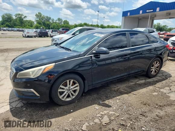 2015 Hyundai Sonata SE с VIN 5NPE24AF3FH174862, выставлен на аукционе Copart как лот 61666295 с пробегом 146 699 миль миль и На запчасти • Non repairable. История ставок и продаж доступна на DreamBid. Изображение 1.