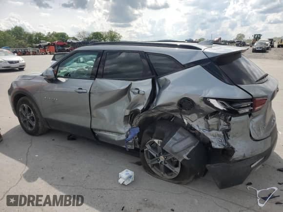 2024 Chevrolet Blazer LT z VIN 3GNKBCR41RS263086, wystawiony jako Copart lot #54224125 z przebiegiem 17 486 mil mil oraz Szkoda całkowita • Salvage title. Historia ofert i sprzedaży dostępna na DreamBid. Obrazek 2.