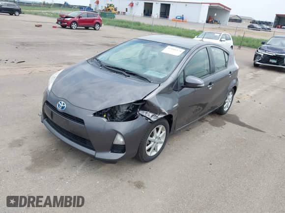 2014 Toyota Prius One with VIN JTDKDTB31E1570290, listed as a IAAI auction lot 42441474 with 164,068 mi miles and . Bid and sale history available at DreamBid. Image 18.