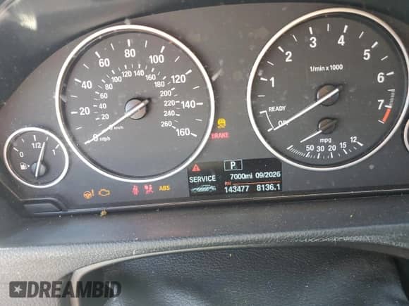 2014 BMW 3 Series 328i Gran Turismo xDrive с VIN WBA3X5C55ED557688, выставлен на аукционе Copart как лот 86771575 с пробегом 143 477 миль миль и Списание • Salvage title. История ставок и продаж доступна на DreamBid. Изображение 9.