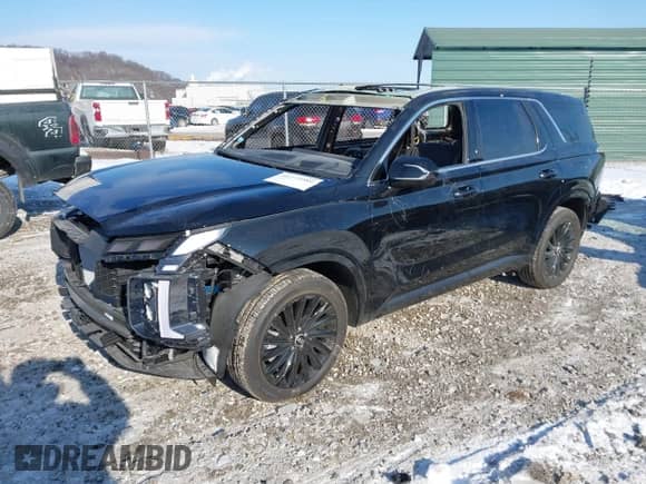 2025 Hyundai Palisade Calligraphy с VIN KM8R7DGE4SU810914, выставлен на аукционе IAAI как лот 41272089 с пробегом 544 миль миль и . История ставок и продаж доступна на DreamBid. Изображение 18.