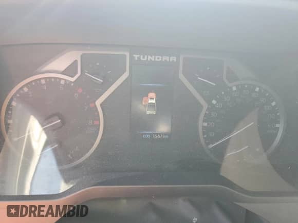 2024 Toyota Tundra SR5 with VIN 5TFLA5DA1RX173220, listed as a Copart auction lot 56688385 with 15,673 mi miles and Clean title. Bid and sale history available at DreamBid. Image 9.