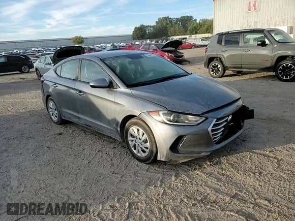 2017 Hyundai Elantra SE with VIN KMHD74LF1HU117087, listed as a Copart auction lot 84481565 with 125,133 mi miles and Clean title. Bid and sale history available at DreamBid. Image 13.