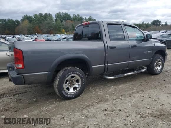 2004 Dodge 1500 SLT z VIN 1D7HU18D54S650866, wystawiony jako Copart lot #90903715 z przebiegiem 150 538 mil mil oraz Czysty tytuł • Clean title. Historia ofert i sprzedaży dostępna na DreamBid. Obrazek 3.