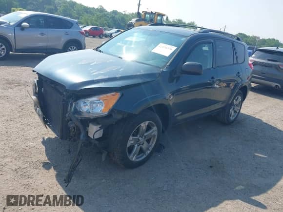 2010 Toyota RAV4 Sport with VIN 2T3RK4DV6AW026288, listed as a IAAI auction lot 42470370 with 172,306 mi miles and . Bid and sale history available at DreamBid. Image 2.