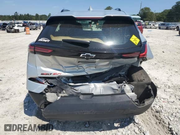 2023 Chevrolet Bolt EUV LT с VIN 1G1FY6S07P4185789, выставлен на аукционе Copart как лот 80166175 с пробегом 58 413 миль миль и Списание • Salvage title. История ставок и продаж доступна на DreamBid. Изображение 6.