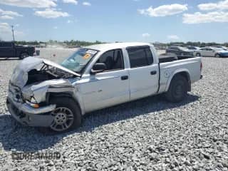 2002 Dodge Dakota SLT with VIN 1B7HL48N32S558742, listed as a Copart auction lot 55474825 with Not provided miles and Salvage title. Bid and sale history available at DreamBid. Image 1.