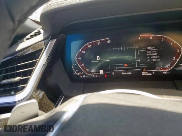 2020 BMW Z4 sDrive30i with VIN WBAHF3C06LWW84761, listed as a Copart auction lot 66543415 with 12,382 mi miles and Salvage title. Bid and sale history available at DreamBid. Image 9.