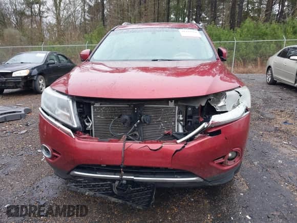 2014 Nissan Pathfinder SV with VIN 5N1AR2MN9EC604529, listed as a IAAI auction lot 41418514 with 122,626 mi miles and . Bid and sale history available at DreamBid. Image 6.