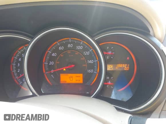 2010 Nissan Murano SL with VIN JN8AZ1MW8AW135146, listed as a IAAI auction lot 42462869 with 198,921 mi miles and . Bid and sale history available at DreamBid. Image 7.