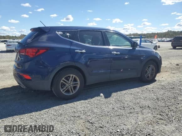 2018 Hyundai Santa Fe 2.4L z VIN 5XYZT3LB6JG543118, wystawiony jako Copart lot #82424955 z przebiegiem 175 106 mil mil oraz Czysty tytuł • Clean title. Historia ofert i sprzedaży dostępna na DreamBid. Obrazek 3.