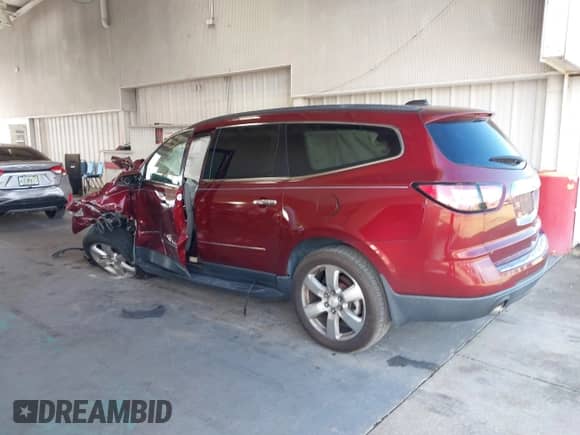 2016 Chevrolet Traverse LTZ с VIN 1GNKRJKD5GJ324996, выставлен на аукционе IAAI как лот 43324405 с пробегом 165 720 миль миль и . История ставок и продаж доступна на DreamBid. Изображение 3.