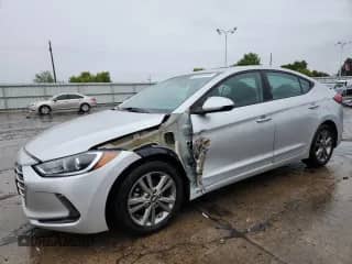 2018 Hyundai Elantra SEL z VIN 5NPD84LFXJH277423, wystawiony jako Copart lot #83849535 z przebiegiem 51 626 mil mil oraz Szkoda całkowita • Salvage title. Historia ofert i sprzedaży dostępna na DreamBid. Obrazek 1.