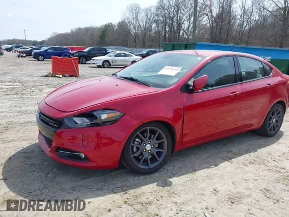 2016 Dodge Dart SXT Sport with VIN 1C3CDFFAXGD822624, listed as a IAAI auction lot 41810144 with 59,354 mi miles and . Bid and sale history available at DreamBid. Image 6.