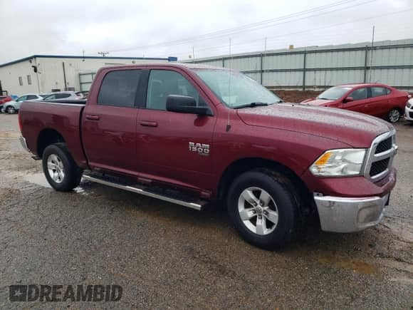 2021 Ram 1500 SLT z VIN 1C6RR7LG1MS543003, wystawiony jako Copart lot #67581775 z przebiegiem 60 990 mil mil oraz Szkoda całkowita • Salvage title. Historia ofert i sprzedaży dostępna na DreamBid. Obrazek 4.