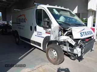 2022 Ram ProMaster Cargo Tradesman with VIN 3C6LRVAG5NE132933, listed as a IAAI auction lot 43448501 with 11,448 mi miles and . Bid and sale history available at DreamBid. Image 1.