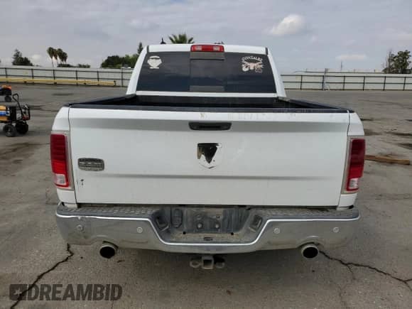 2016 Ram 1500 Longhorn Limited with VIN 1C6RR6PT4GS100317, listed as a Copart auction lot 81625545 with 323,852 mi miles and Salvage title. Bid and sale history available at DreamBid. Image 6.