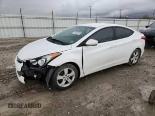 2013 Hyundai Elantra GLS with VIN 5NPDH4AE2DH442444, listed as a Copart auction lot 86648675 with 135,323 mi miles and Clean title. Bid and sale history available at DreamBid. Image 1.