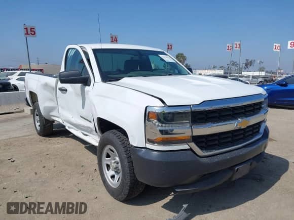2018 Chevrolet Silverado 1500 Work Truck with VIN 1GCNCNEC6JZ101408, listed as a IAAI auction lot 42479194 with 175,188 mi miles and . Bid and sale history available at DreamBid. Image 1.