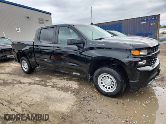 2022 Chevrolet Silverado 1500 z VIN 1GCPYAEK6NZ232547, wystawiony jako Copart lot #89681145 z przebiegiem 60 437 mil mil oraz Szkoda całkowita • Salvage title. Historia ofert i sprzedaży dostępna na DreamBid. Obrazek 4.