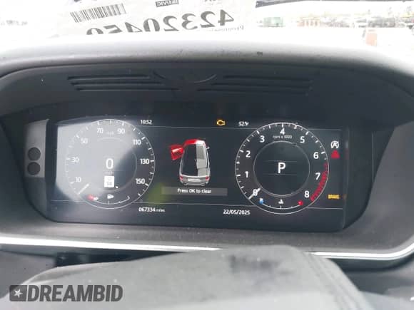 2020 Land Rover Range Rover Sport HST z VIN SALWS2RU3LA899269, wystawiony jako IAAI lot #42320459 z przebiegiem 67 334 mil mil oraz . Historia ofert i sprzedaży dostępna na DreamBid. Obrazek 7.