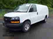 2021 Chevrolet Express Cargo with VIN 1GCWGAF7XM1179003, listed as a IAAI auction lot 42434171 with 54,473 mi miles and . Bid and sale history available at DreamBid. Image 2.